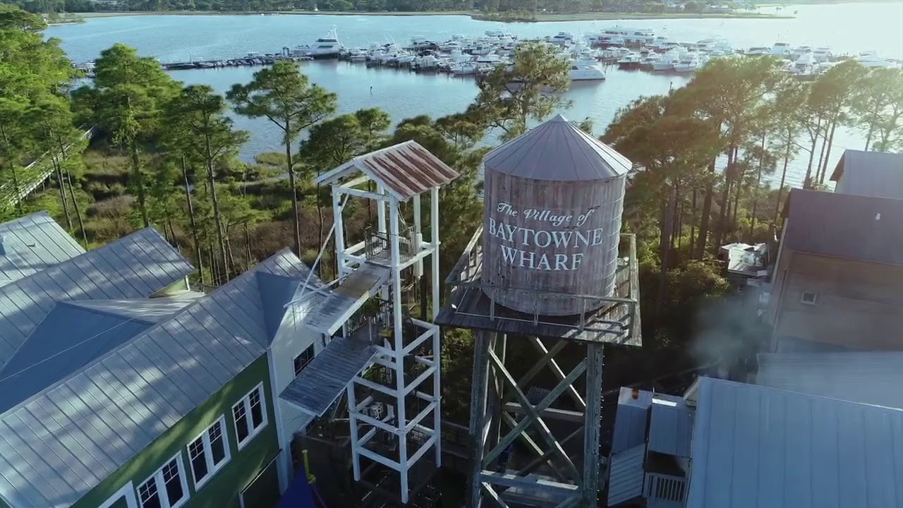 Aerial View Of Sandestin Golf And Beach Resort