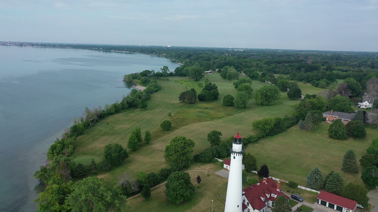 Shoop Park Golf Course Flyover - Racine, WI